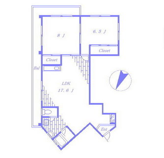 東京都文京区大塚２丁目 賃貸マンション 2LDK