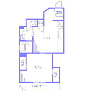 東京都文京区大塚３丁目 賃貸マンション 1DK