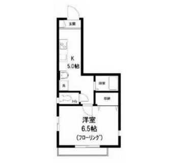 東京都豊島区北大塚１丁目 賃貸マンション 1K