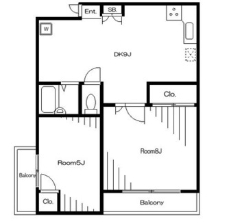 東京都文京区大塚６丁目 賃貸マンション 2DK