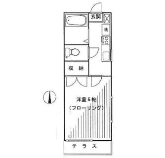 東京都豊島区東池袋５丁目 賃貸アパート 1K