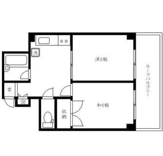 東京都豊島区北大塚２丁目 賃貸マンション 2DK