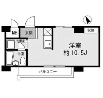 東京都豊島区南大塚１丁目 賃貸マンション 1R