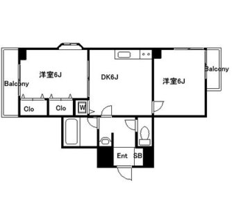 東京都豊島区南大塚１丁目 賃貸マンション 2DK