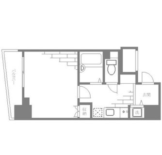 東京都豊島区東池袋２丁目 賃貸マンション 1K