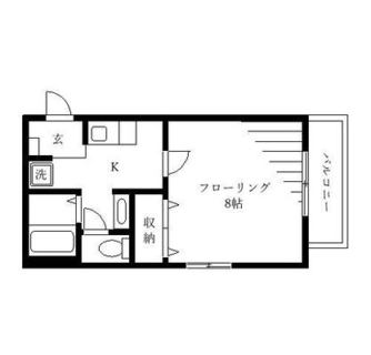 東京都豊島区南大塚２丁目 賃貸マンション 1K