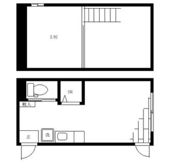 東京都豊島区南大塚２丁目 賃貸アパート 1R
